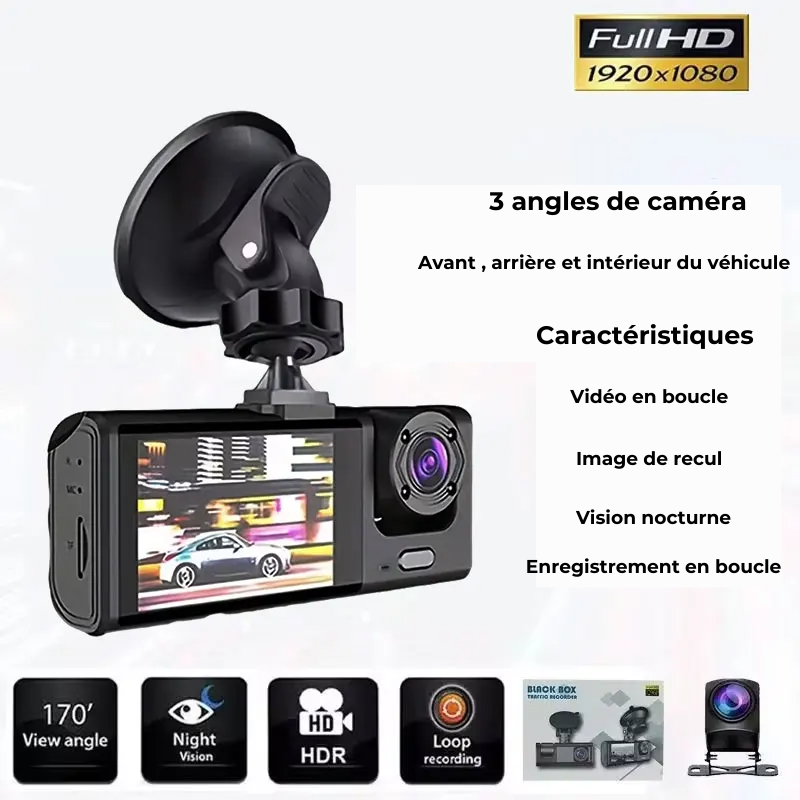 Dash Cam HD 1080P